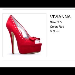 🌟SOLD🌟 NIB ShoeDazzle Heels Sz 9.5