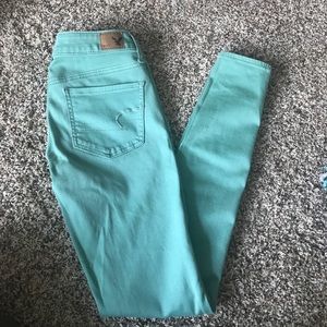 American Eagle colored jeggings