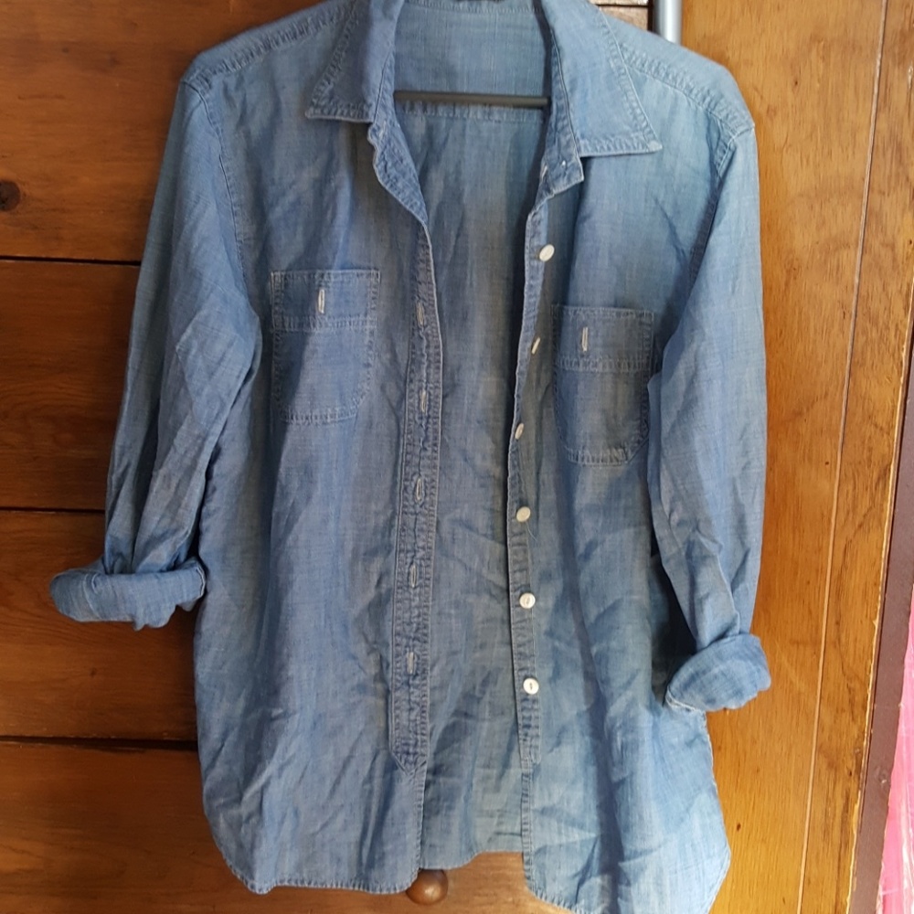 Jcrew oversized button up