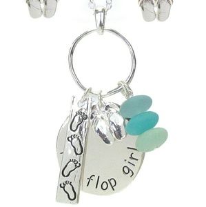 3/$30 Sealife theme multi pendant dangle necklace set