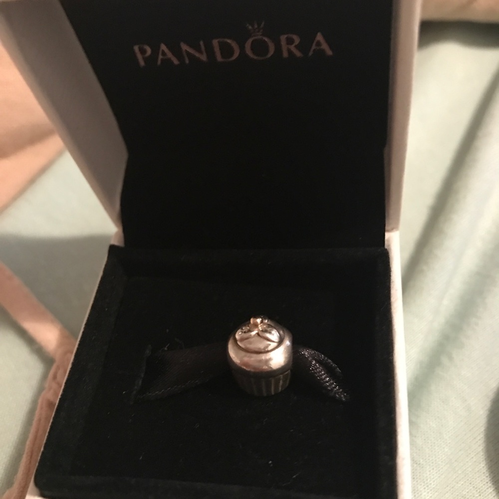 Pandora cupcake charm