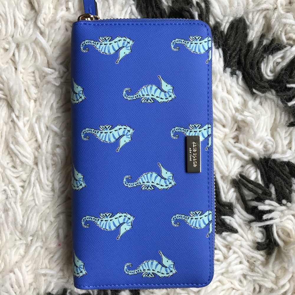 Kate Spade Cedar Street Seahorse wallet