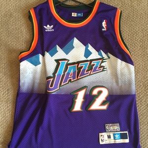 John Stockton Utah Jazz basketball jersey