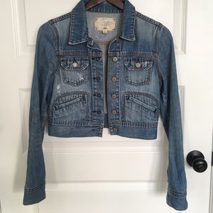 OLD NAVY Cropped Denim Jacket