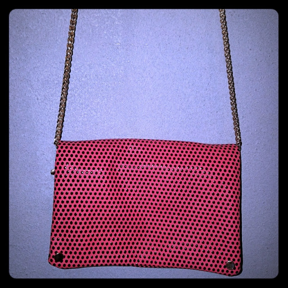 Urban Outfitters Pink and Black Handbag