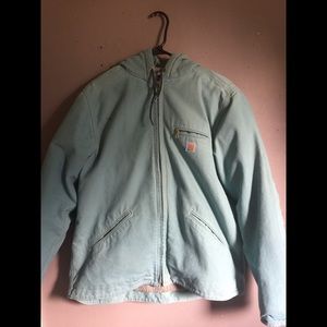 Teal Carhartt Jacket!!
