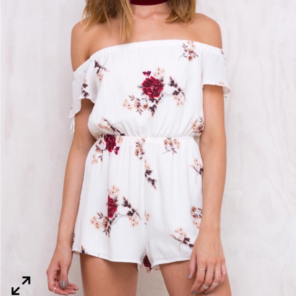 Princess Polly floral romper