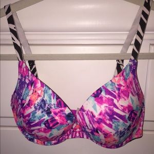 Victoria Secret multicolored push-up bra