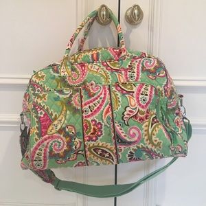 Vera Bradley Weekender. Brand new! Lotsa' pockets!