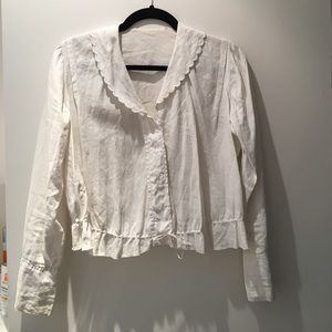Vintage white blouse | OS
