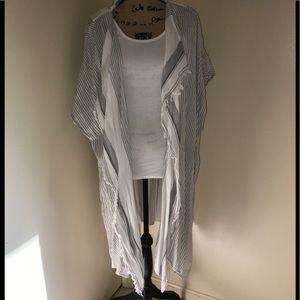 Aerie stripped shawl