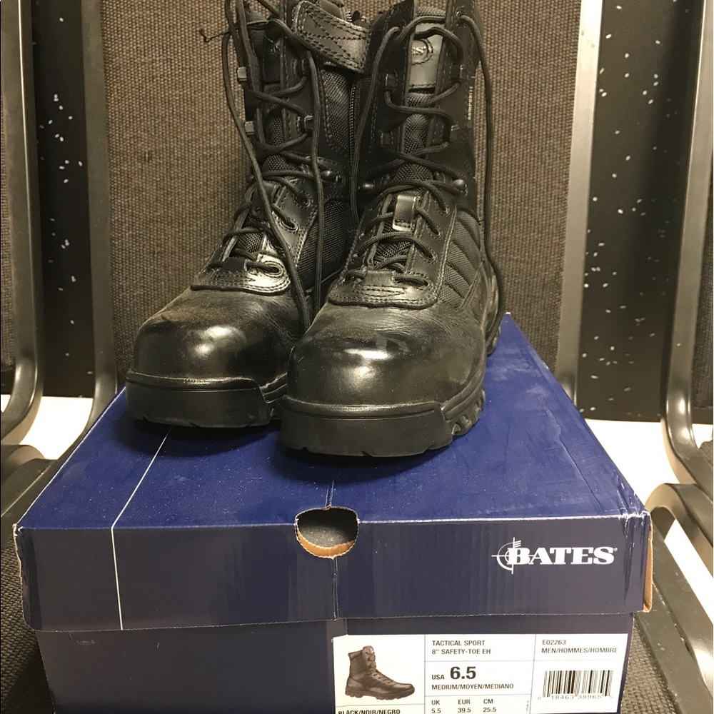 Bates Tactical 8" Sport Composite Toe Side Zip