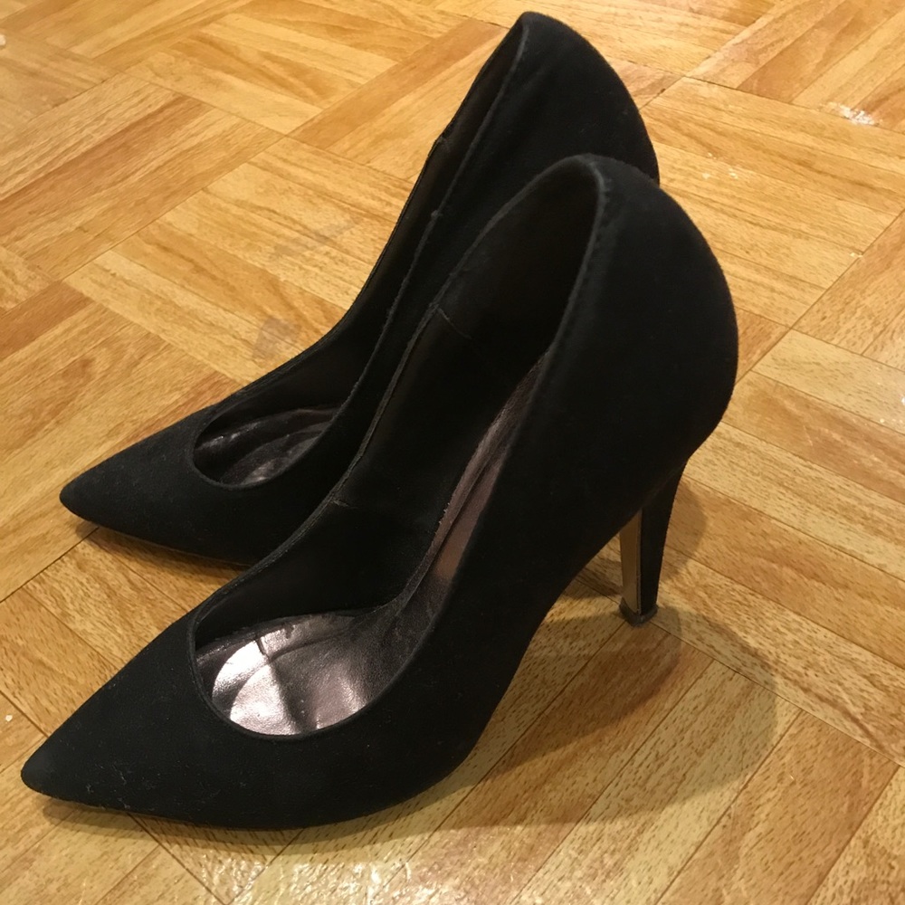 Suede shoes