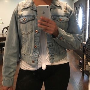 Forever 21 Oversized Jean Jacket