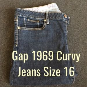 Gap 1969 Curvy Jeans Size 16