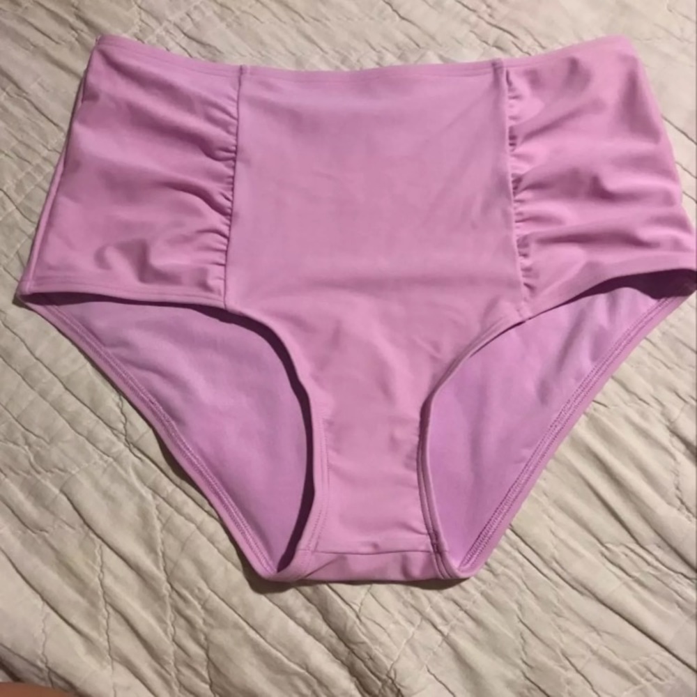 NWT. Aerie High Waist Swim Bottoms