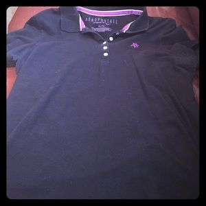 Aeropostale black polo shirt