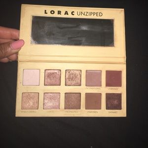 Lorac unzipped eyeshadow palette