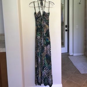 Sky maxi dress