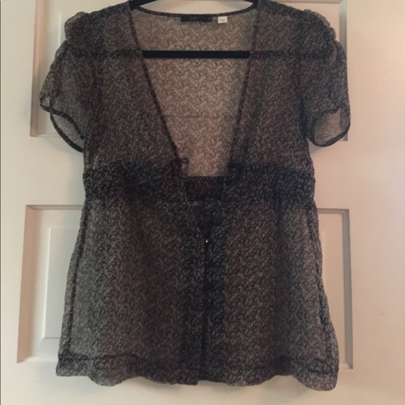 Urban outfitters sheer blouse - Picture 1 of 5
