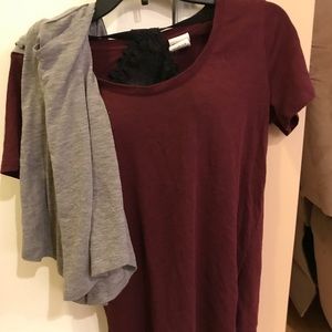 VS PINK open back tee
