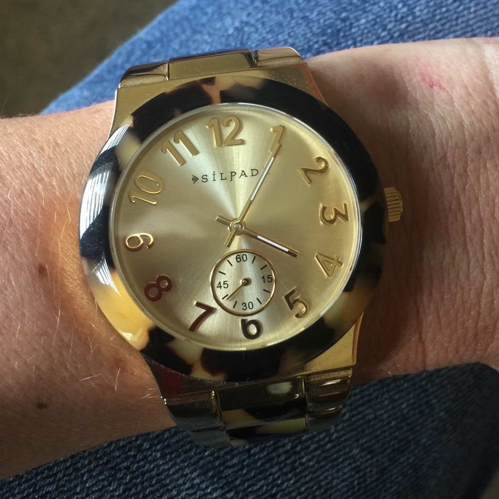 Silpada Timeless Tortoise Watch