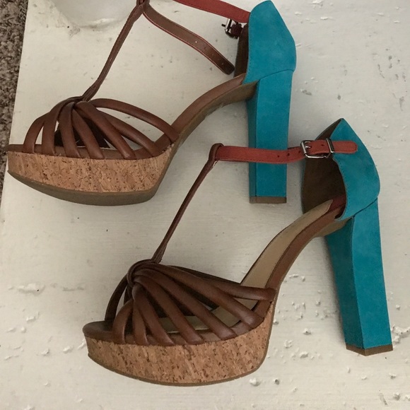 Gianni Bini heels blue - Picture 4 of 5
