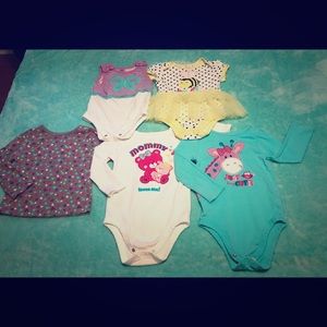 Toddler's onesies bundle, size 18-24 mo.
