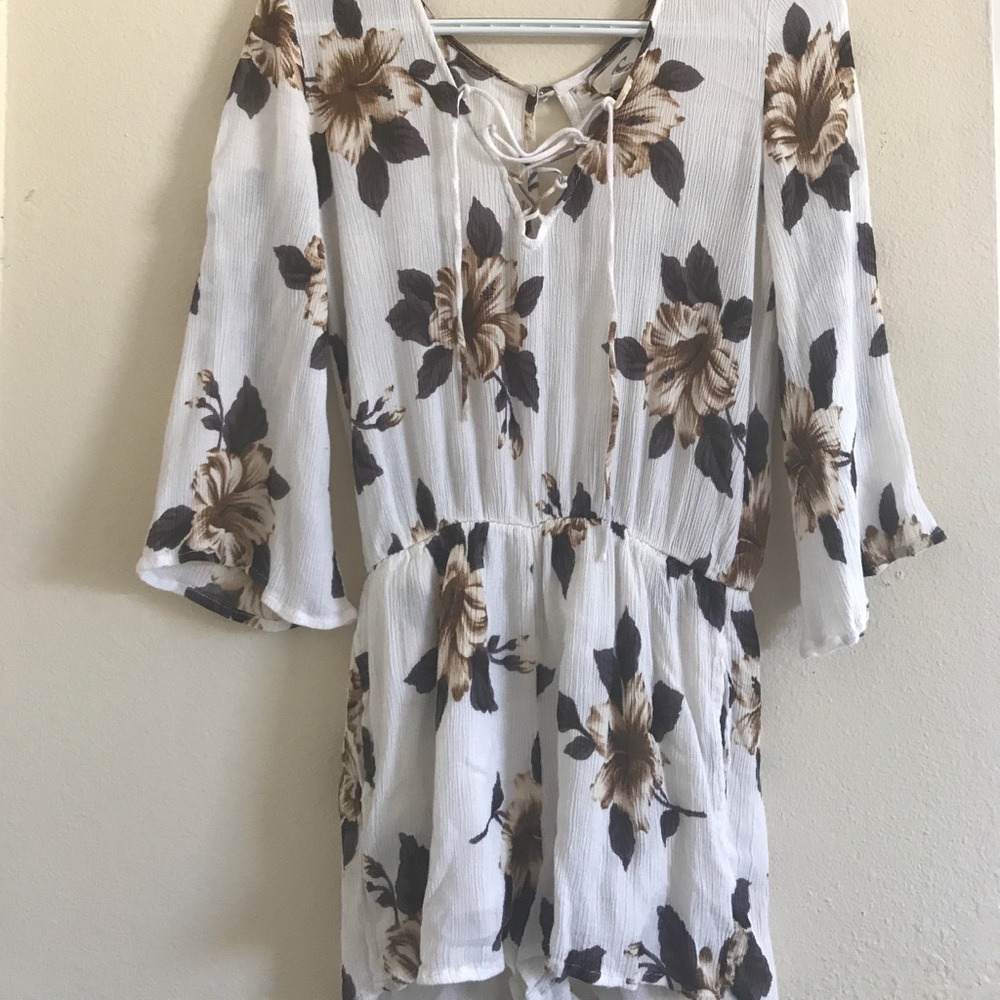 Floral romper