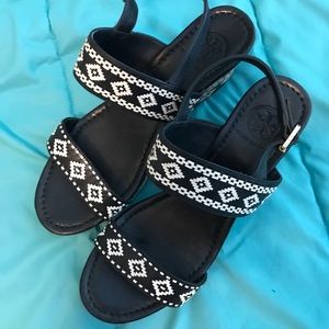 Tory burch wedges