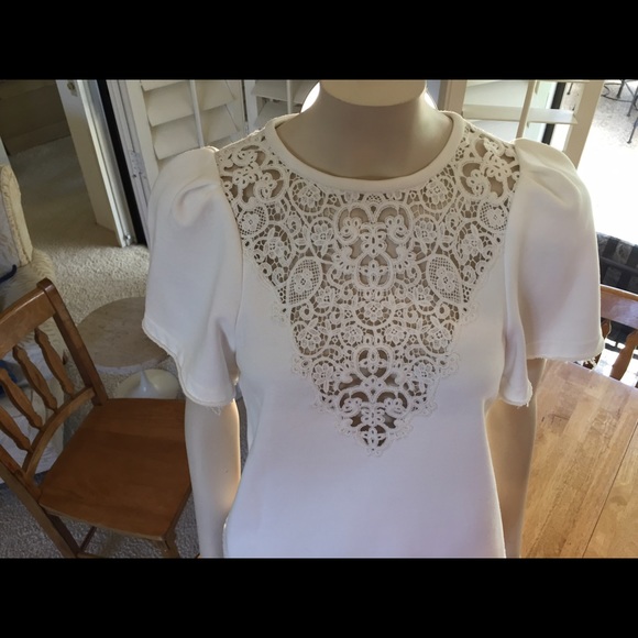 Sea white short sleeved blouse - Picture 3 of 4