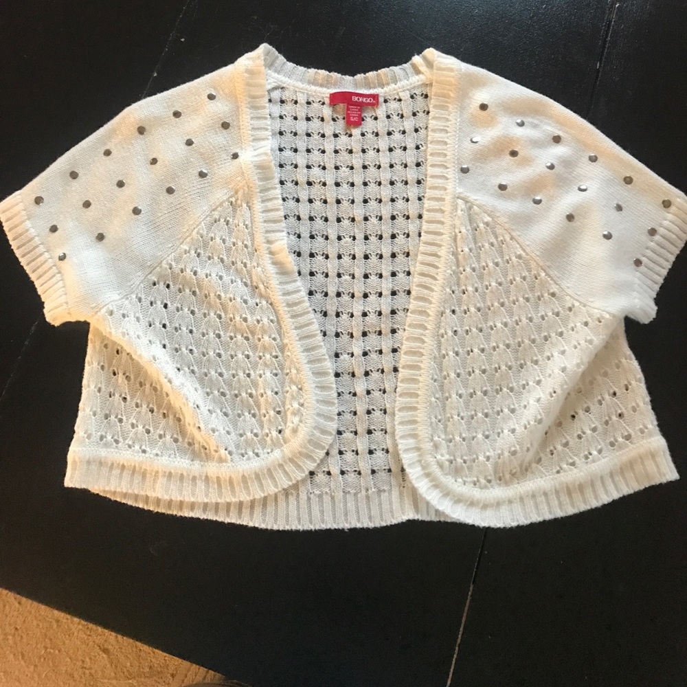 White cardigan/coverup