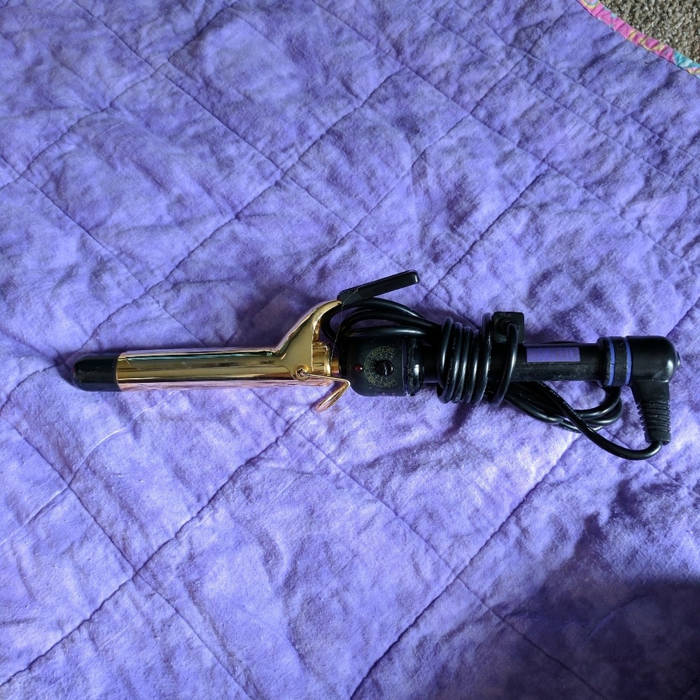 Hot tools curling iron