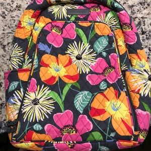 Vera Bradley Laptop Backpack in Jazzy Blooms.