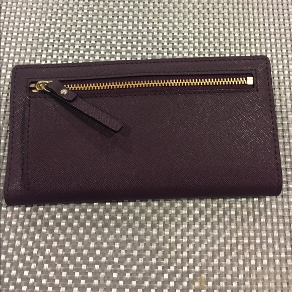 NWT Kate Spade Laurel Way Wallet in Mahogany. SOLD - Picture 2 of 3