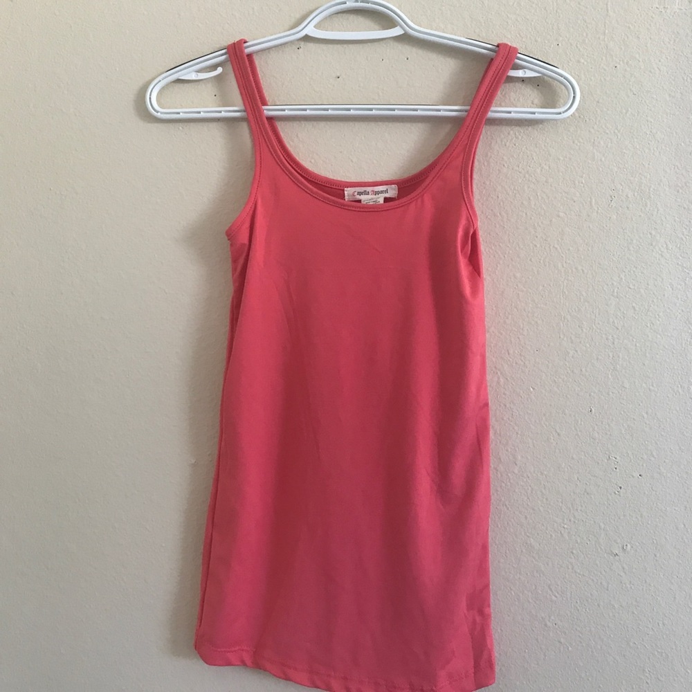 Basic pink tank