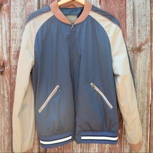 Satin Bomber Jacket by (ZARA)