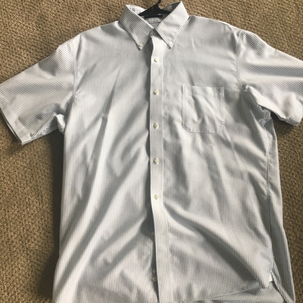 Lands End short sleeve button down