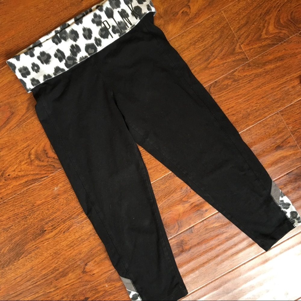 💝VS PINK crop leggings