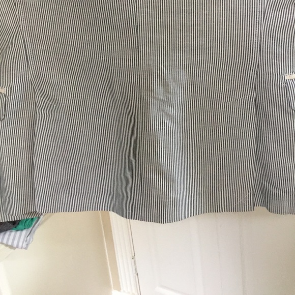 Zara summer seersucker blazer jacket