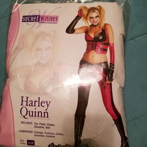 ****SOLD**** Harley Quinn Pleather Deluxe Costume