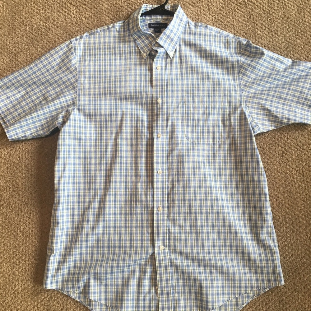 Lands' End short sleeve button down