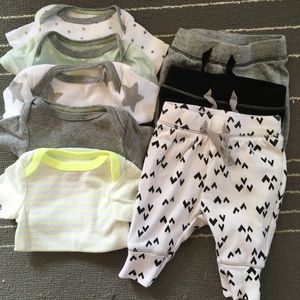 Cat & Jack Newborn Onesies and Pants