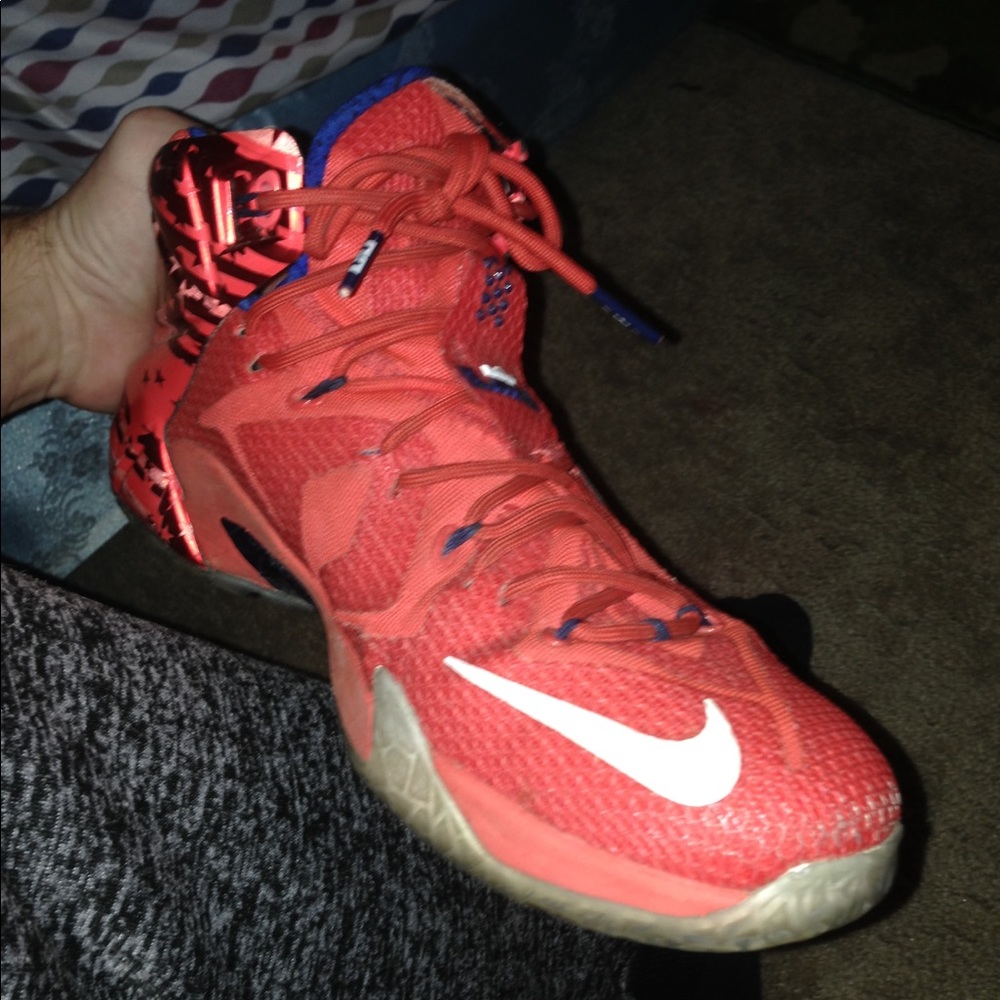 Nike Lebron July 4th shoes