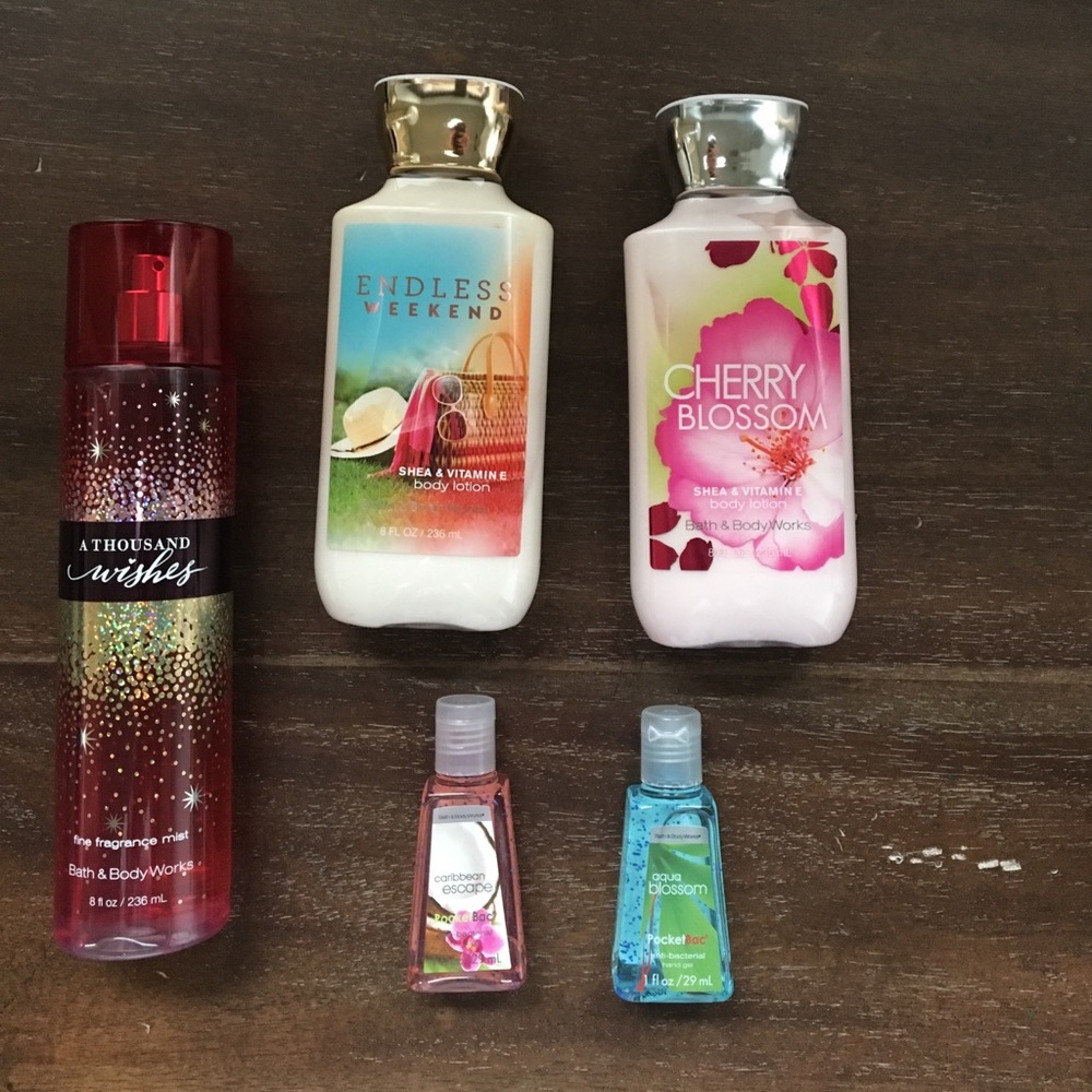 Bath and Body Works Products