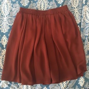 Brandy Melville Chiffon skirt