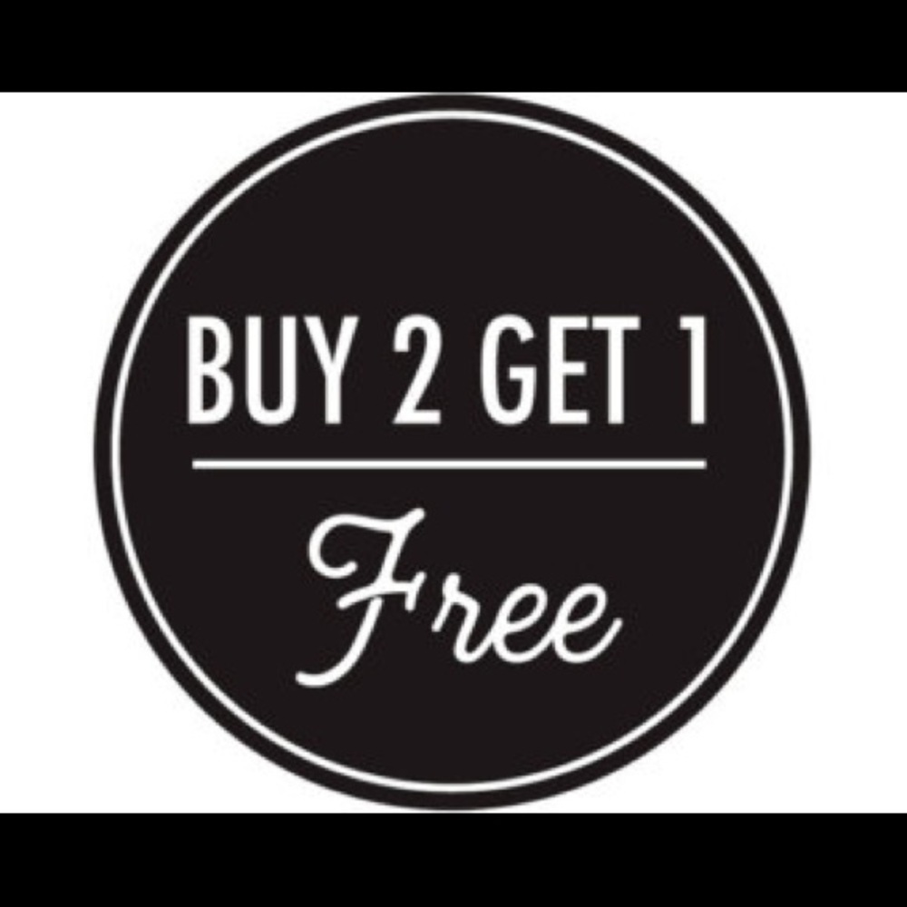 Buy 2, get 1 free! Anything in my closet!