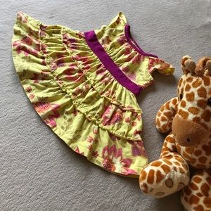 Tea collection twril dress Ardmore Floral 6-12 M