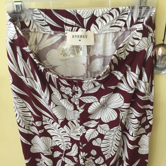 RuBy and JennaEVERLY small Knit Hawaiian Pant! New - Picture 6 of 7