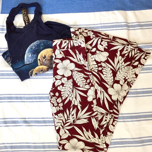 RuBy and JennaEVERLY small Knit Hawaiian Pant! New - Picture 3 of 7